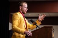 Washington Commanders Introduce Carson Wentz